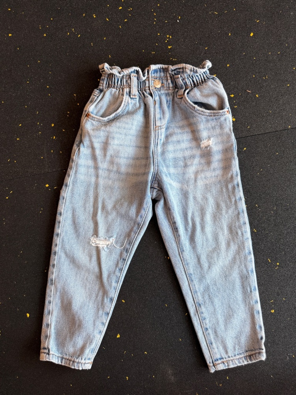 Zara Light Blue Distressed Kids Jeans